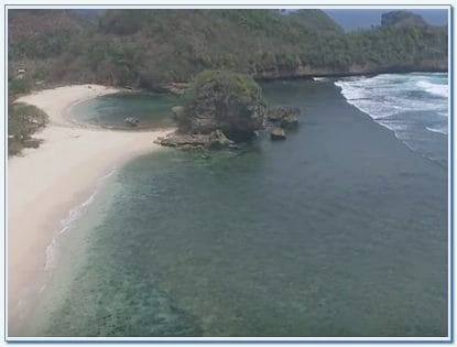 Lokasi Pantai Goa Cina Malang