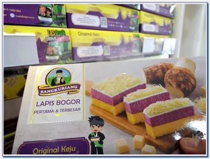 Bolu lapis sangkuriang Bogor